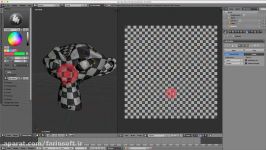 دانلود آموزش ساخت اعمال Texture ها در Blender  تکسچر
