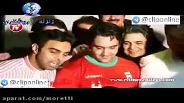 مراسم جالب تولد پوریا پور سرخ در شرایطی خاص