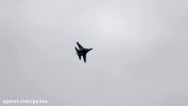 4K  Awesome SUKHOI SU 27 Dynamic Display at Danish Air