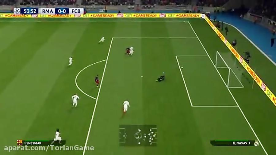 آموزش PES 2016  گرفتن تک به تک  تورلان گیم