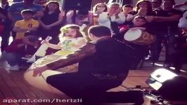 اجرای ترانه یاشا یاشا آذربایجان توسط دختر خردسال
