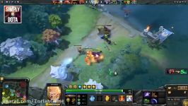 گیم پلی دوتا 2  Dota 2 Invoker Gameplay  تورلان گیم