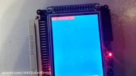 راه اندازی LCD TFT به وسیله ARM