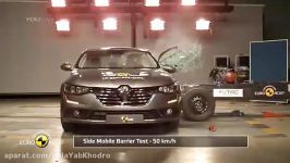 تست تصادف euroNCAP  رنو تالیسمان 2016