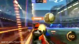 گیمپلی بازی Rocket league حمله کن تیم ملی ایران 