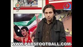 عكس یادگاری آمریكایی ها گوسفند در ورزشگاه آزادیفیلم