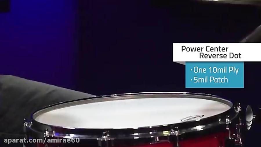 Evans Power Center Reverse Dot  Snare Drum Head Review