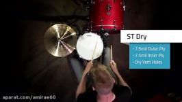 Evans ST Dry  Snare Drum Head Review