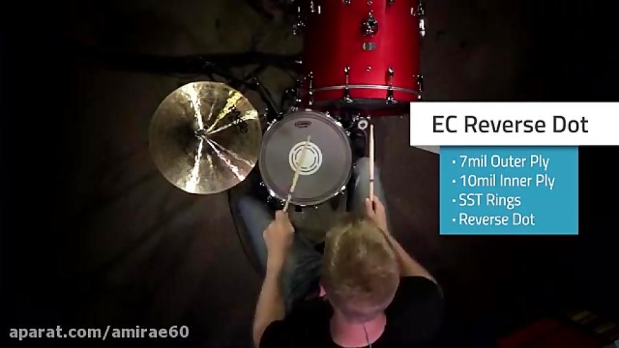 Evans EC Reverse Dot  Snare Drum Head Review