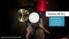 Evans Genera HD Dry  Snare Drum Head Review