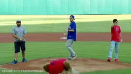 Dude Perfects first pitch trick shot ideas