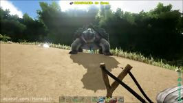 گیم پلی خودم Ark Survival Evolved شکار ابتدایی