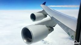 تخلیه بنزین در آسمان فرود اضطراری بوئینگ 747
