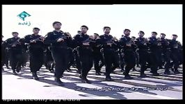 ویژه رژه صلابت سیاه پوشان یگان ویژه پاسداران ناجا