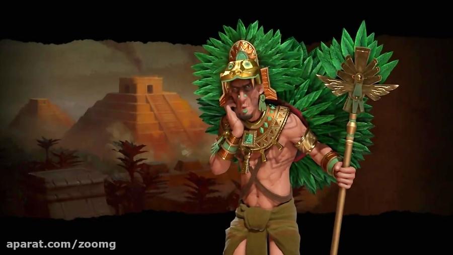 تریلر قوم آزتک ها در بازی Civilization 6  زومجی