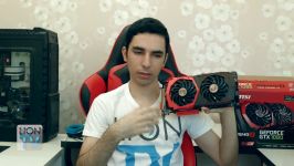 اولین آنباکسینگ بررسی کارت گرافیک MSI GTX1080 GamingX