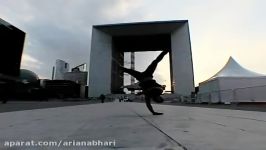 Bboy Marcio in the Air  Slow Motion Breakdance