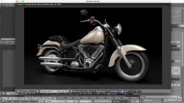 دانلود آموزش مدلسازی یک موتورسیکلت بوسیله Blender...