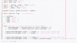 دانلود آموزش Unit Test کامپوننت های React...