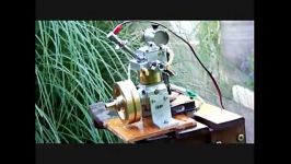 Homemade DOHC engine low rpm nitro 4 stroke motor