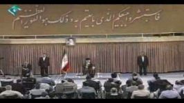 دیدار رهبری جانبازان مهر 90