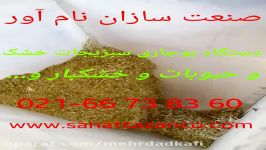 دستگاه بوجاری سبزی جات خشک