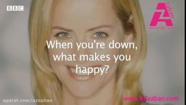 when you are down what makes you happy