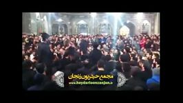 حسین عینی فرد در صحن قدس