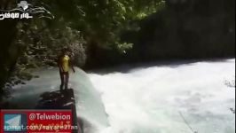 حرکت مرگبار مرد بی احتیاط غرق شدن در رودخانه