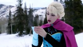 Disney Frozen Elsa Let it Go  In Real Life  YouTube