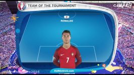 تیم منتخب یورو 2016 نگاه یوفا