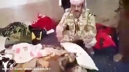 نفله کردن بدل ابوبکر البغدادی در فلوجه...