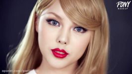 Taylor swift transformation makeup