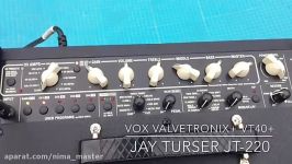 تست آمپلیفایر گیتار Vox Valvetronix VT40+