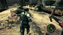 گیم پلی خودم Resident Evil 5 مرحله1 مزدوران Chris