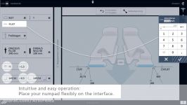 کنترل پانل Touch Point دستگاه های خمکاری TRUMPF