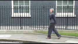 ورود ترزا می به ساختمان نخست وزیری بریتانیا