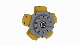 هیدروموتور رادیال پیستونی هیدرولیک Radial Piston Motors