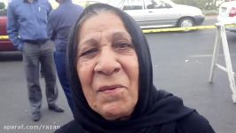 بانوی ملاردی آمده ام احمدی نژاد را ببینم...