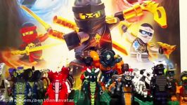 lego ninjago این پسر تمام ادمك هاى شرور نینجاگو رو داره