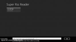 Rss Reader for Windows 8