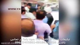 درگیری بین مخالفان موافقان احمدی نژاد در ملارد