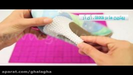 ویدیو آموزش تغییر ظاهر کفش 13 کفش پری دریاییدکوپاژ