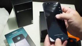 جعبه گشایی موتو زد moto z 