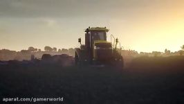 برای اولین بار بازی farming simulator 17 در نقش یک خانم