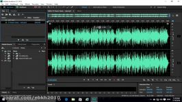 آموزش قسمت شانزدهمنرم افزار Adobe Audition cc ۲۰۱۵