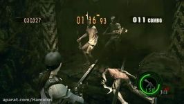 گیم پلی خودم Resident Evil 5 مرحله2 مزدوران Jill 