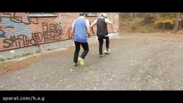 Football Street Skills In SLOW MOTION SkillTwins