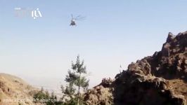 فیلم عملیات نجات زن کوهنورد در ارتفاعات دربند تهران