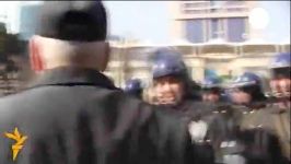 باکو ناآرام شد، بازداشت ده ها معترض سوی نیروهای امنیتی